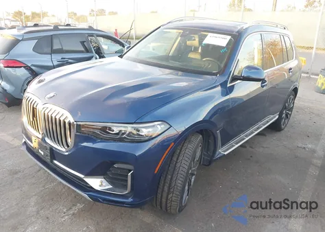 2020 BMW X7 xDrive40I z USA, uszkodzony, nr VIN 5UXCW2C07L9A03689